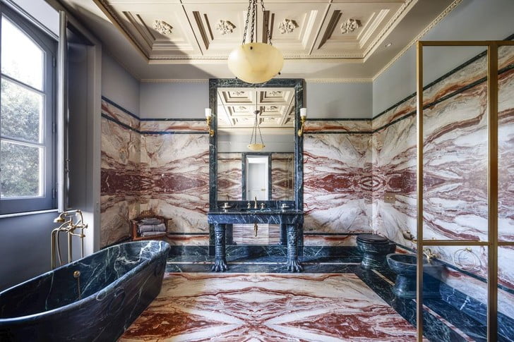 Тренды в дизайне ванных комнат 2022 – натуральные материалы в интерьере