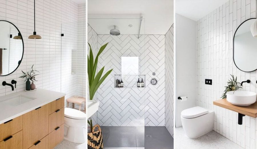 Плитка «метро», как нестареющий тренд в дизайне ванных комнат